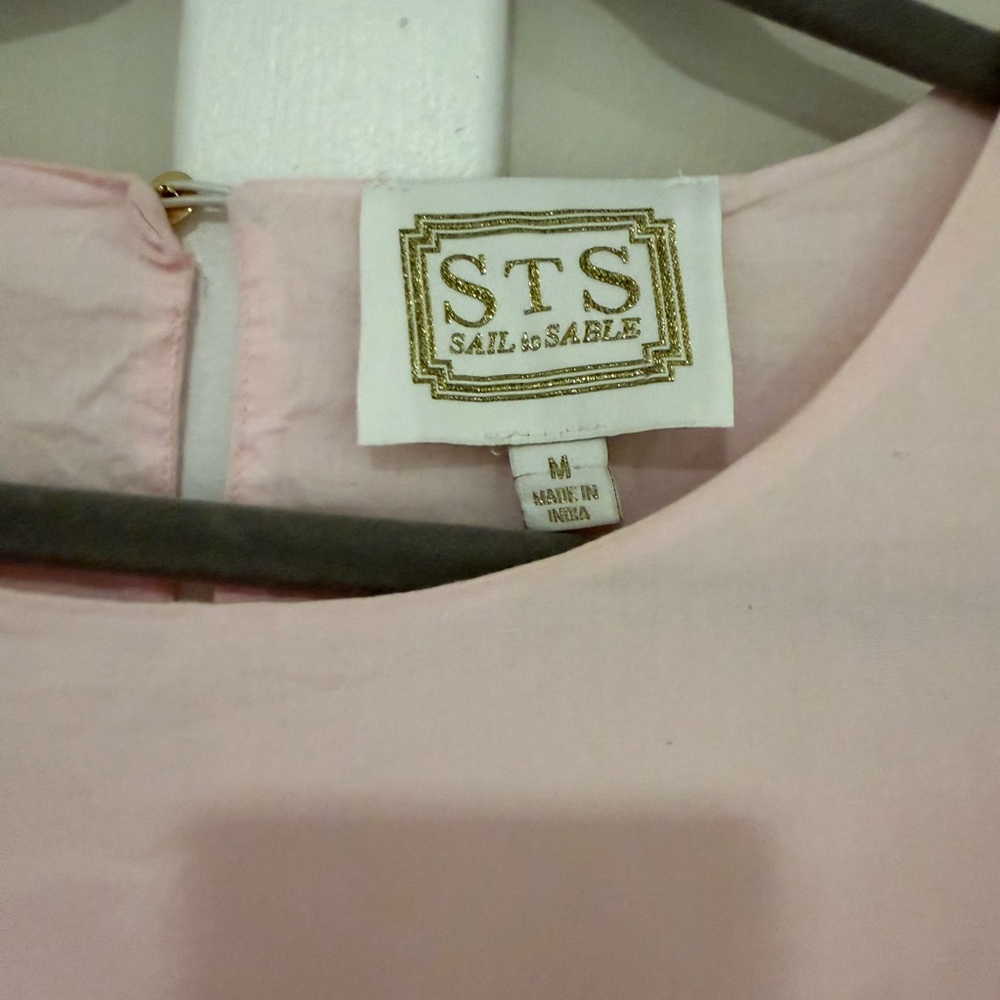 Sail to Sable Light Pink Ruffle Dress - Picture 6 of 6